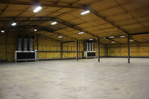 The temperature controlled storage area